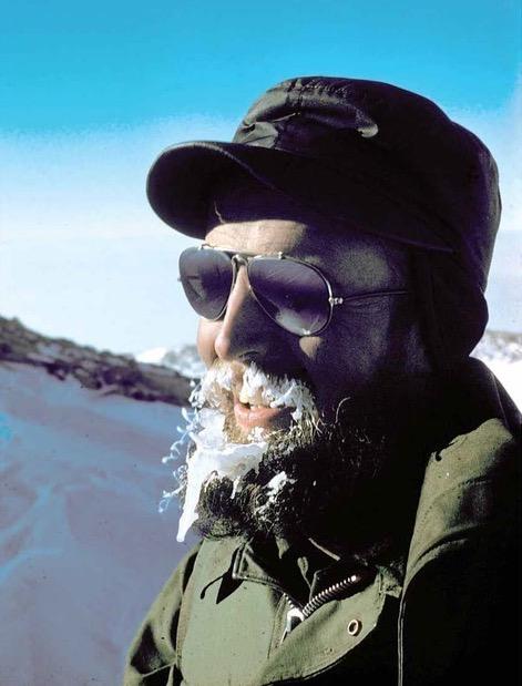 Glaciologist Charles Bentley was one of the first scientists to measure the West Antarctic Ice Sheet