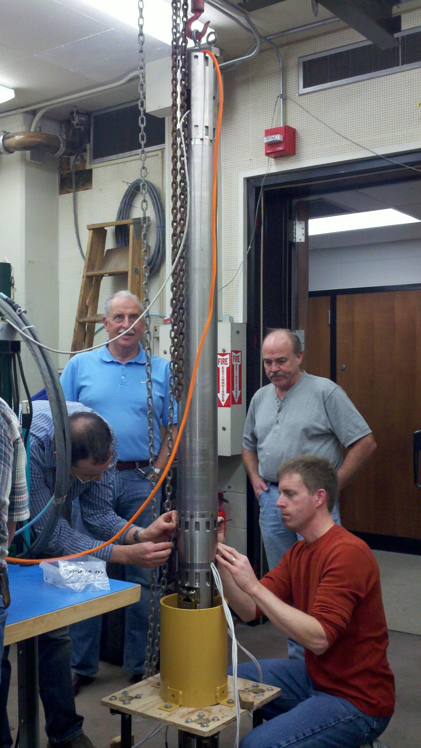 Testing of the Replicate Coring System in the lab