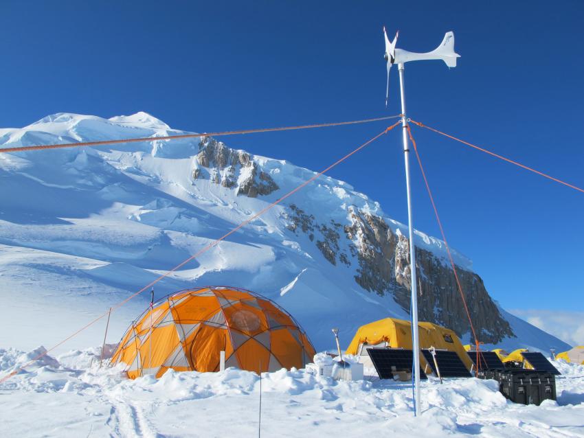 New solar and wind power system used for Badger-Eclipse drilling in Denali National Park