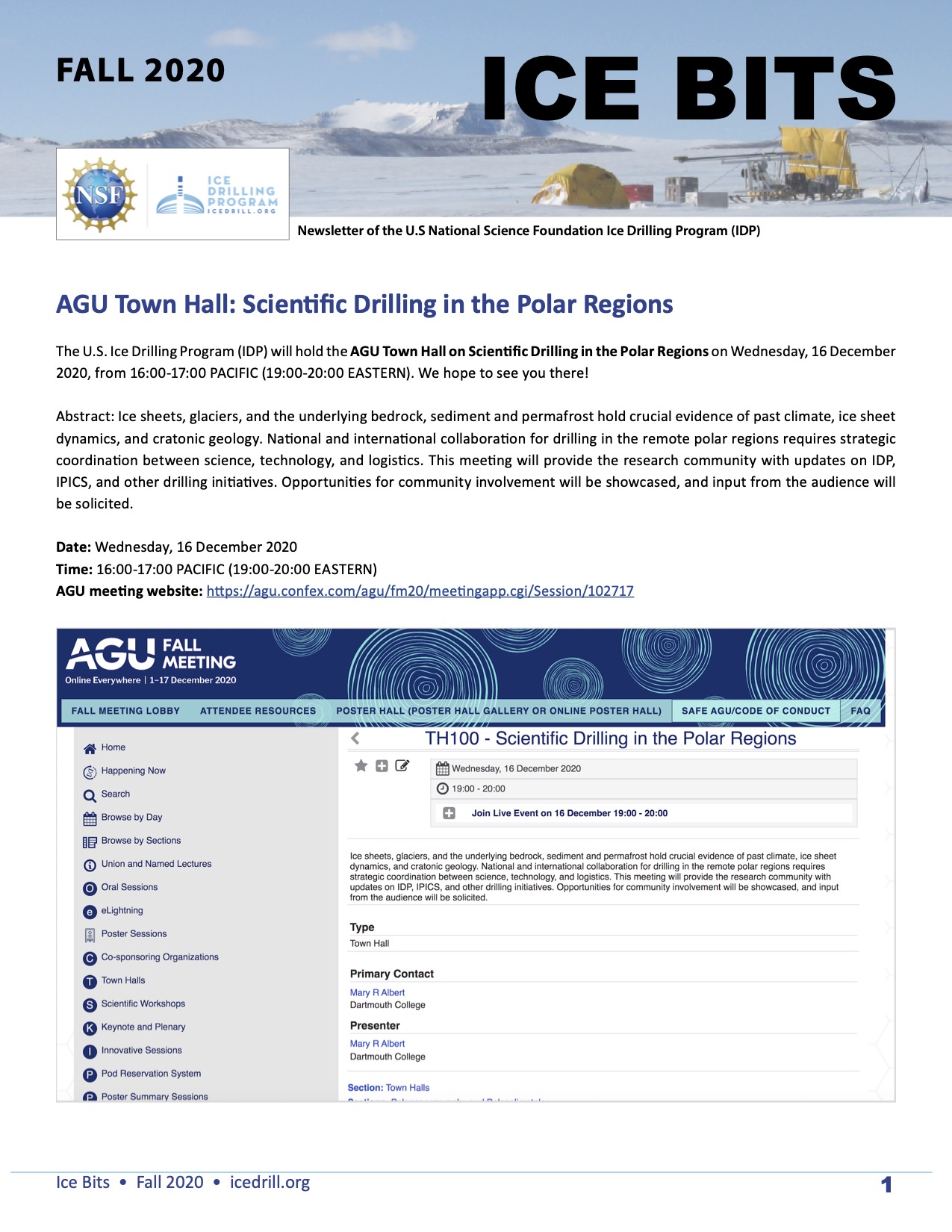 Cover Ice Bits Fall 2020