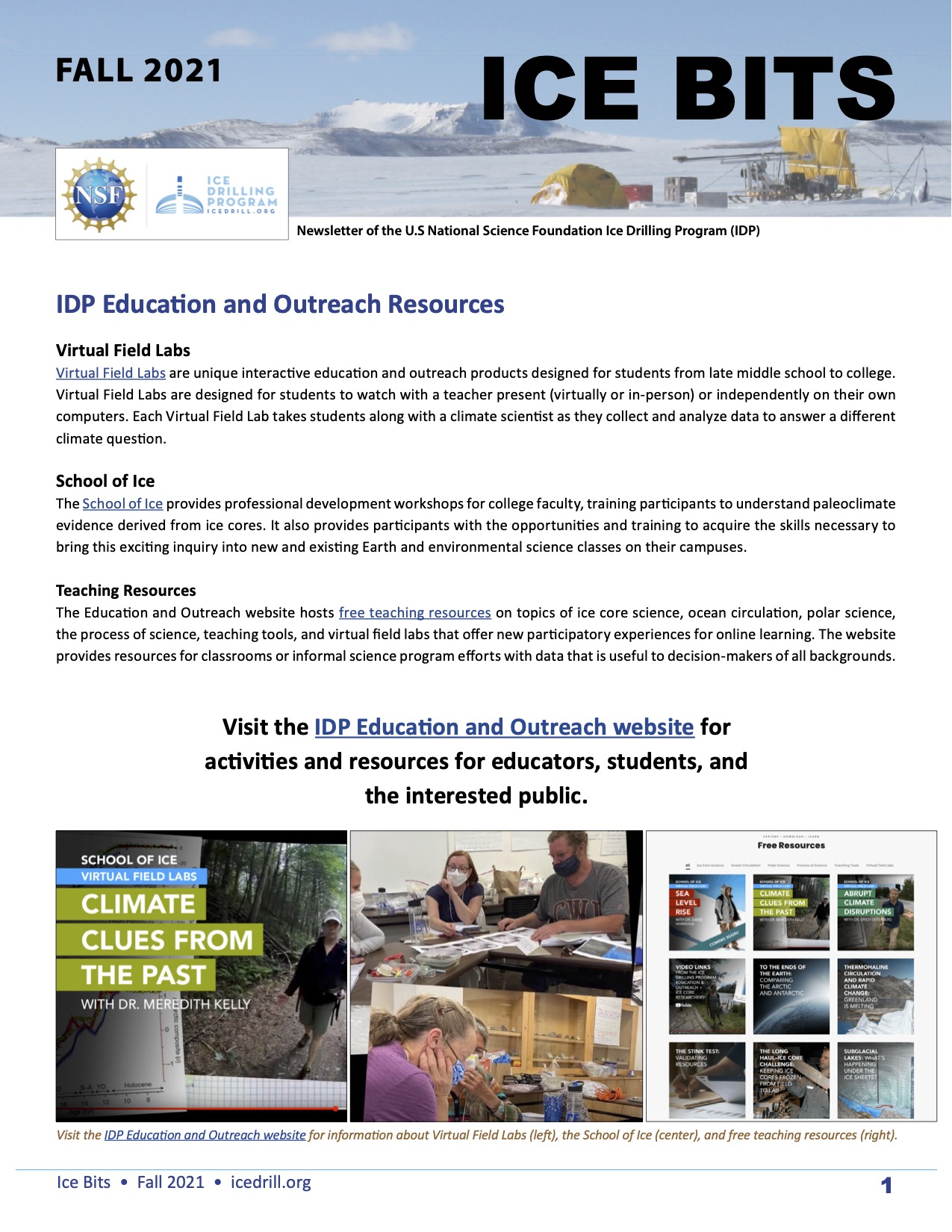 Cover Ice Bits Fall 2021