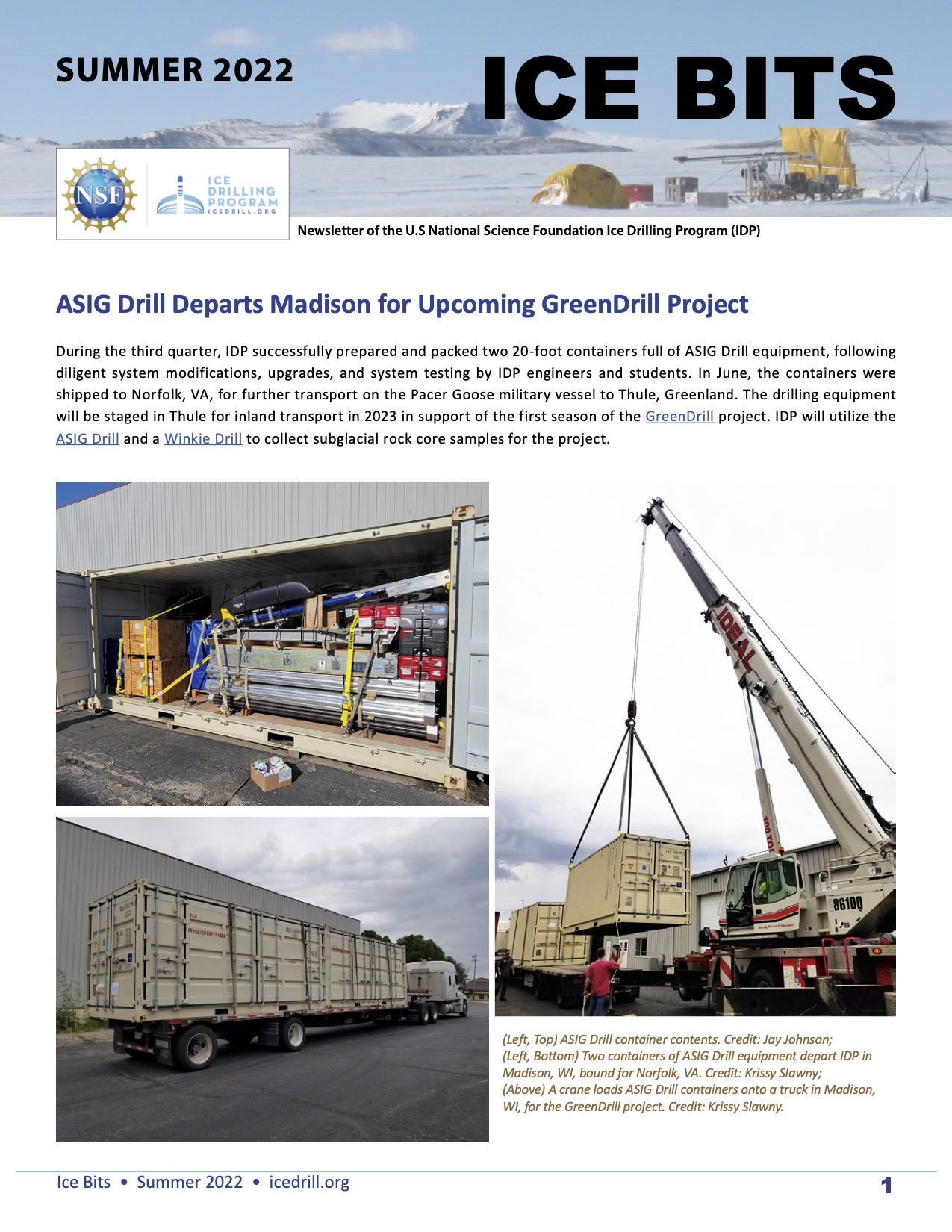 Cover Ice Bits Summer 2022