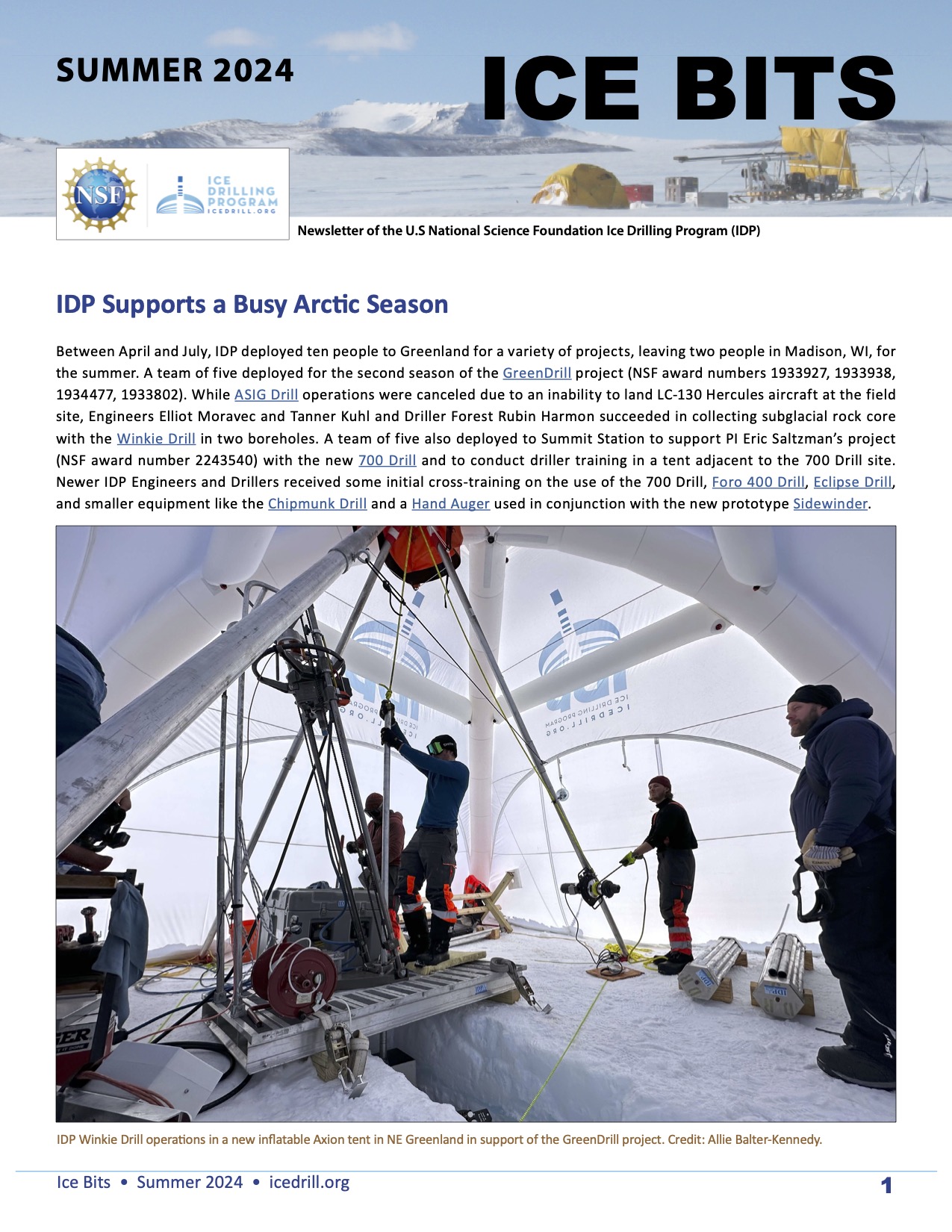 Cover Ice Bits Summer 2024