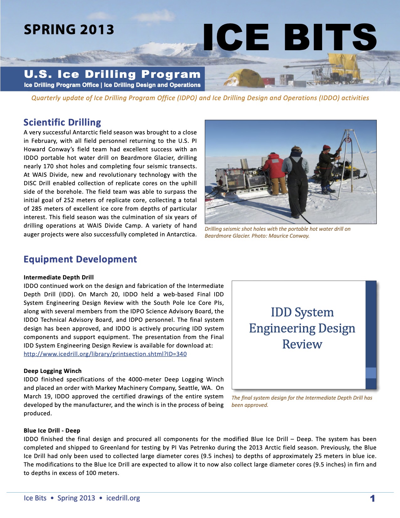Cover Ice Bits Spring 2013