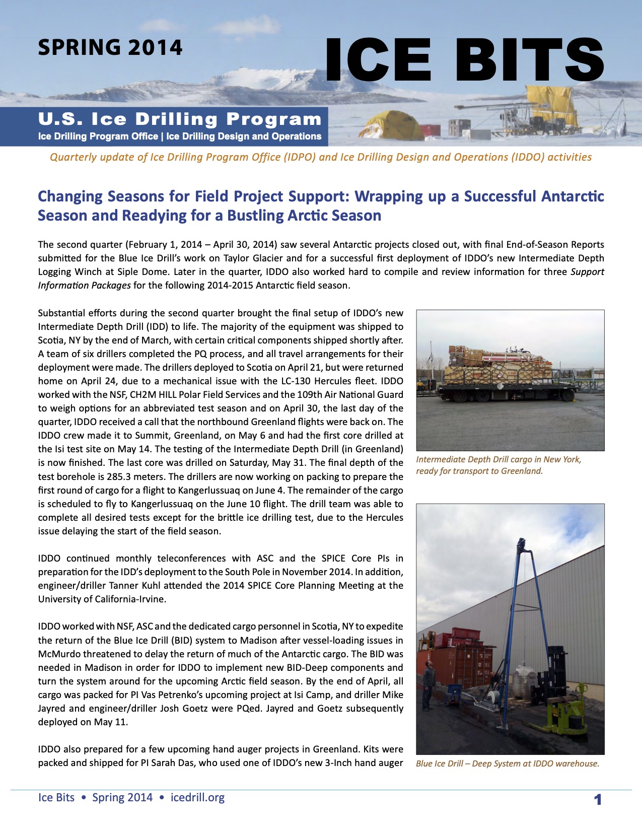 Cover Ice Bits Spring 2014