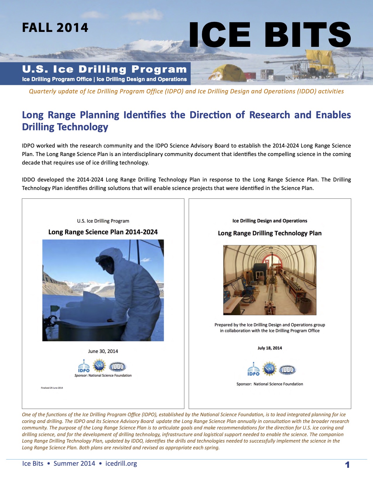 Cover Ice Bits Summer 2014