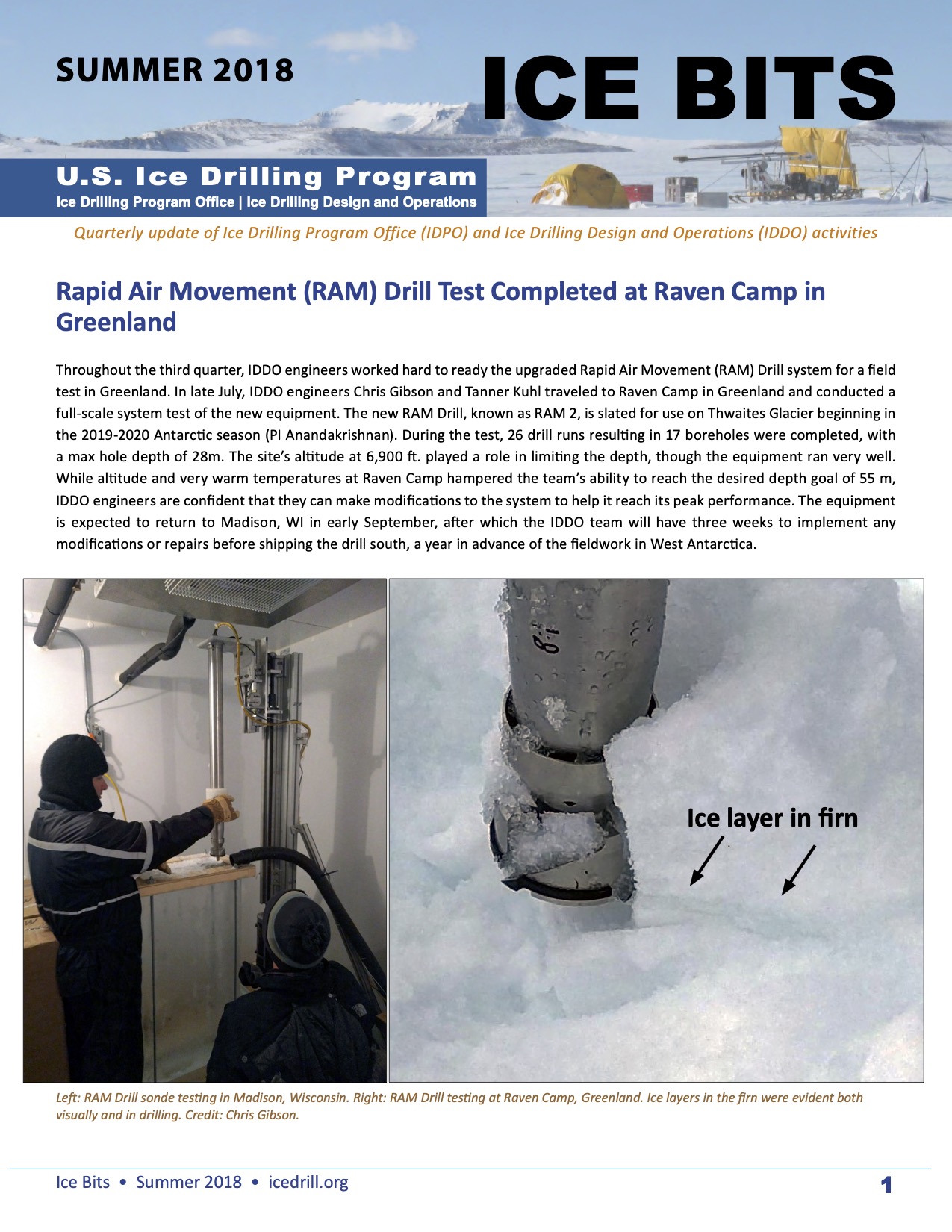 Cover Ice Bits Summer 2018