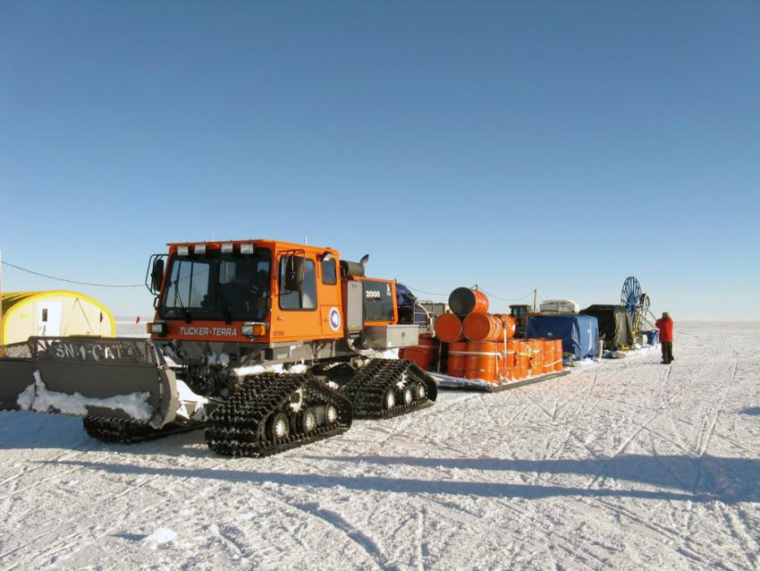 The RAM Drill at WAIS Divide, Antarctica, during the 2009-2010 field season