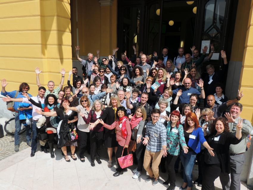 Group photo of the PEI workshop participants