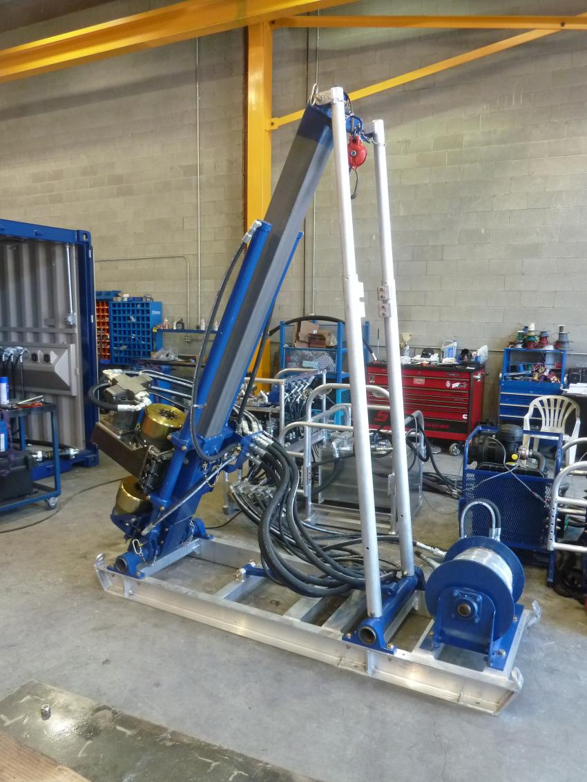 The new minerals exploration drill rig for the ASIG Drill system.