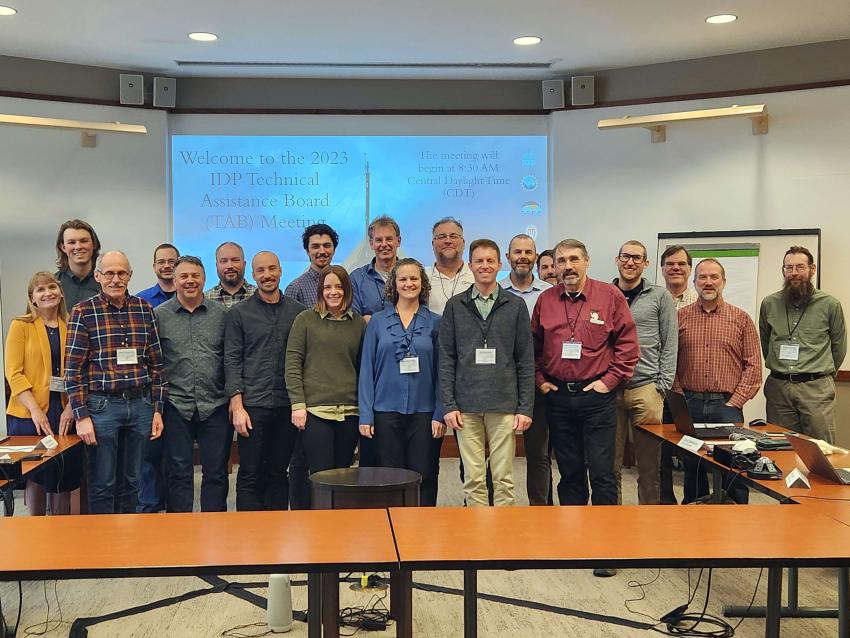 Group photo from the 2023 Technical Assistance Board meeting in Madison, WI.
